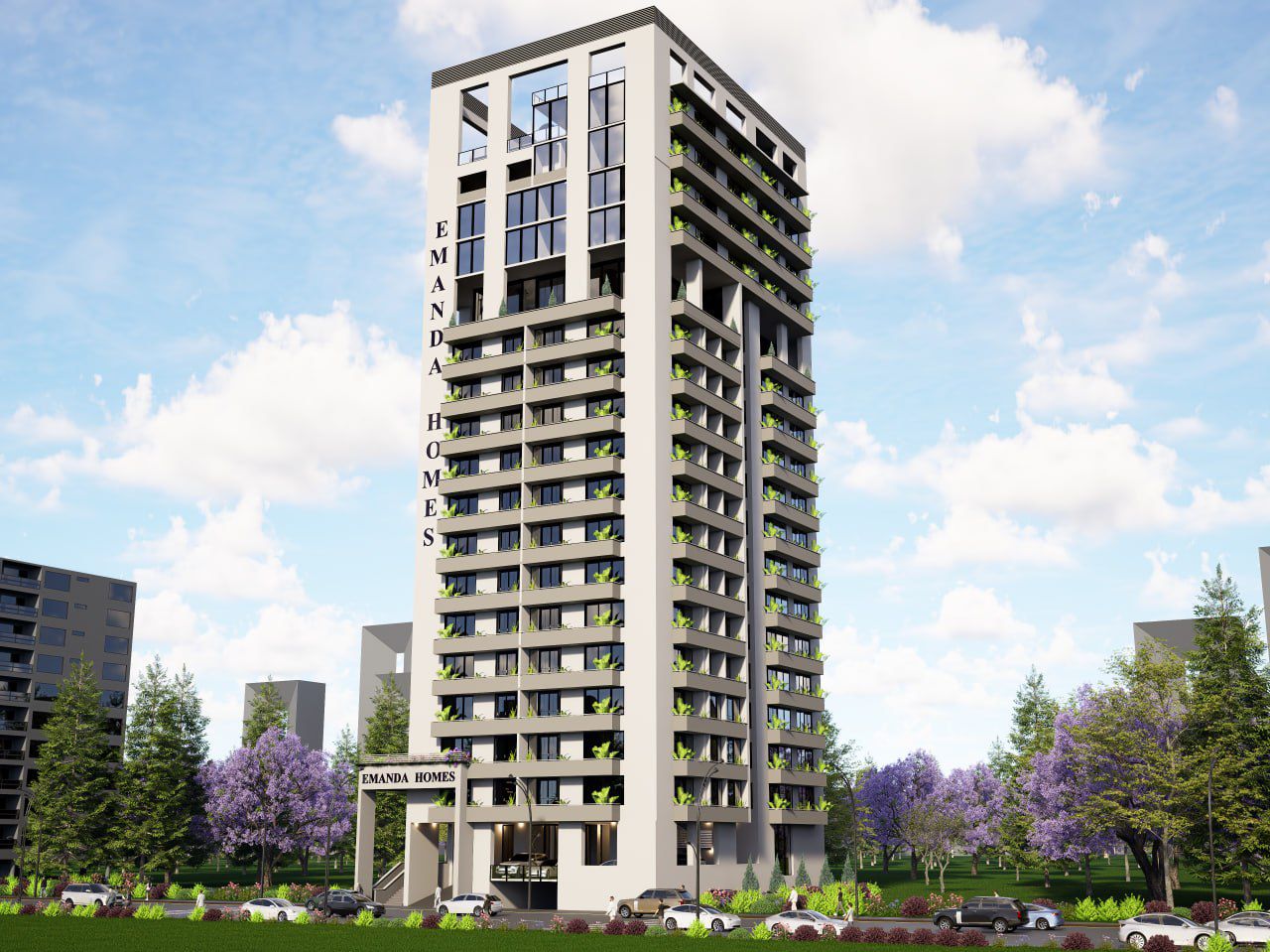 Luxury Apartment Building